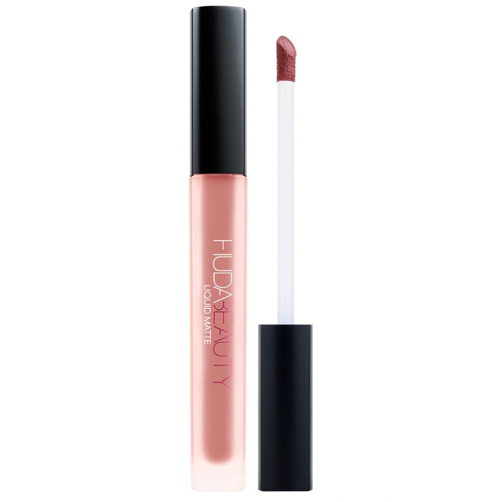NWT HUDA BEAUTY Liquid Matte Ultra-Comfort Transfer-proof Lipstick IN GIRLFRIEND